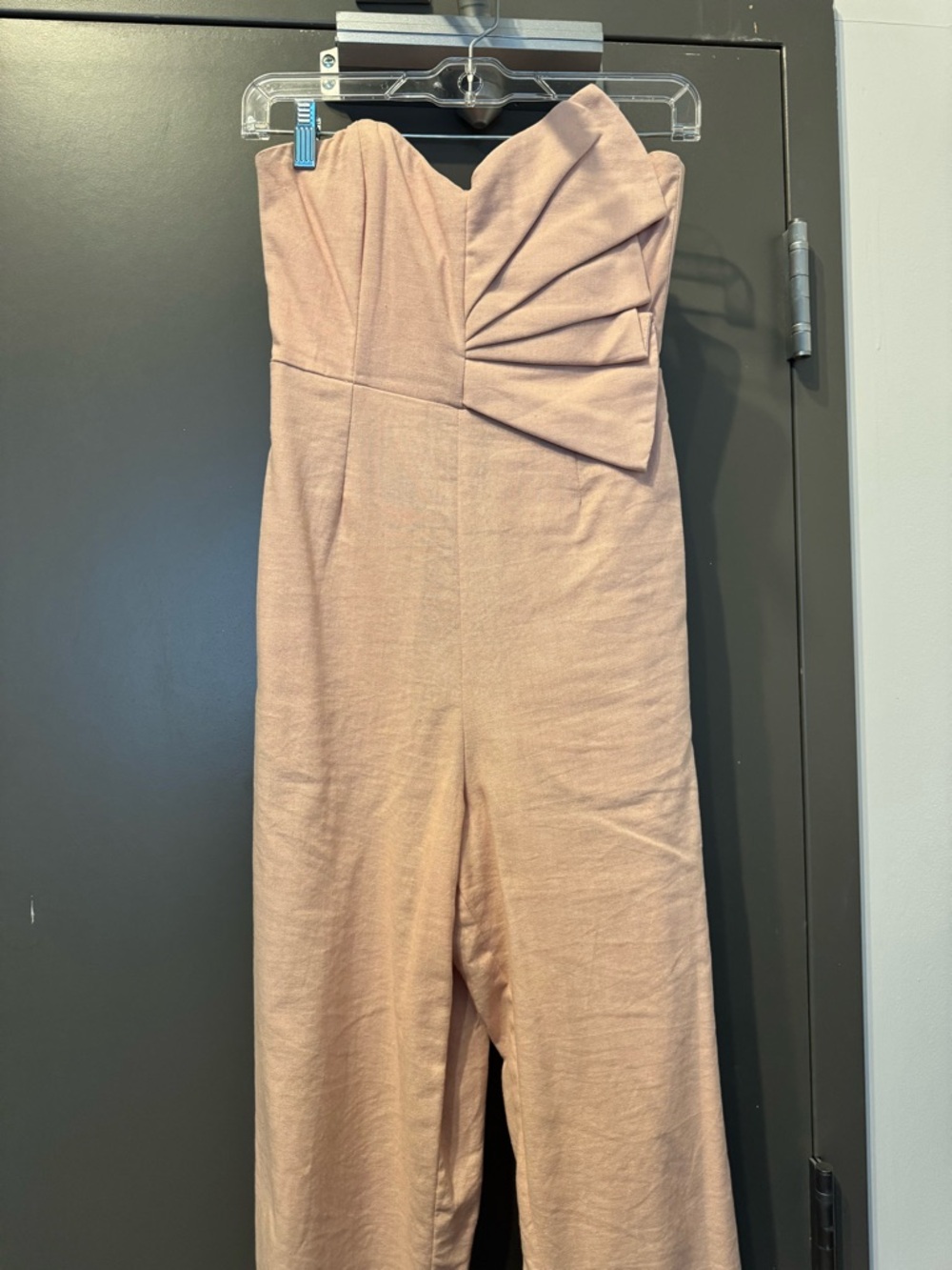 Strapless Blush Pink Jumpsuit